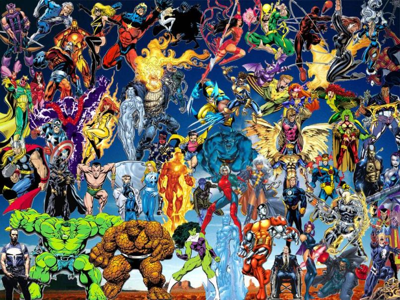 Marvel Super Heroes !!